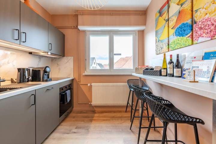 Cuisine vue d'ensemble