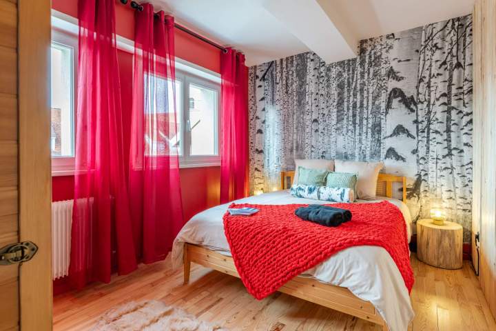 Norvege lit et fenetre